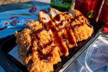 日本の岡山県で食べたとても美味しい料理