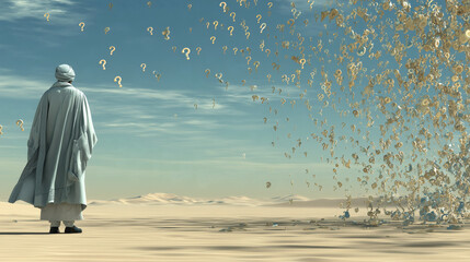 Desert of Floating Questions