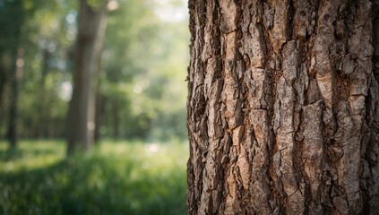 Chestnut bark, natural texture suitable for background design or text layout, Earth Day