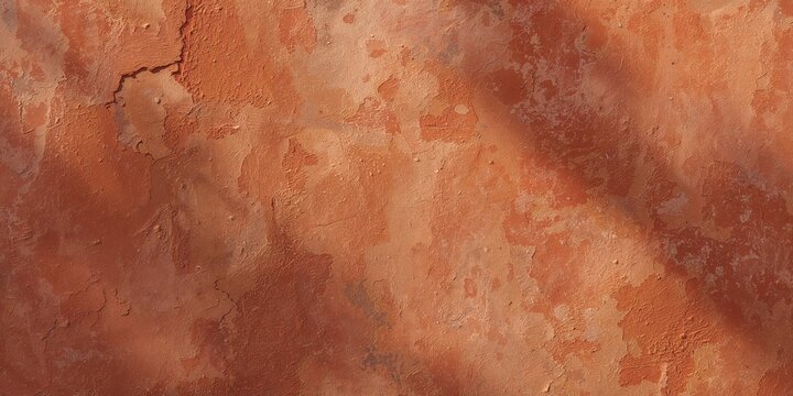 Terra cotta wall surface with marble-like textures, suitable for background or architectural detail, Earth Day