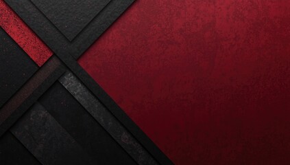 Dark red and black background enhances text visibility for digital interfaces, background for UI layout