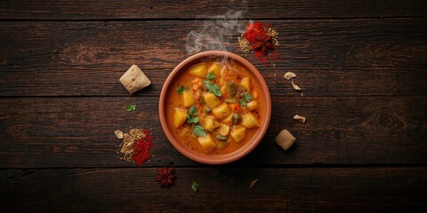 Bottle of fresh blueberry smoothie on blue background, emphasizing fiber-dense nutritious drink for health awareness day