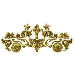 Golden Ornament Pack Luxury Decorative Elements Collection