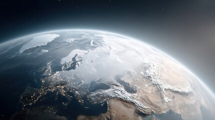 Planet Earth hud hologram , Digital Data and Technology 3D Globe.