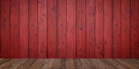 Red wood plank texture background used for design or wallpaper, suitable for UI backdrops and editorial headers
