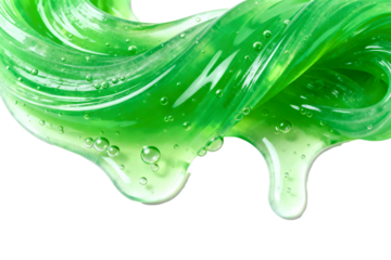 Entrancing green slime with mesmerizing bubbles, a fun texture for creative designs and vibrant backgrounds for your project needs