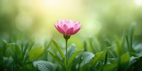 Waterfalls and lakes in Croatia, natural landscape suitable for environmental preservation efforts
