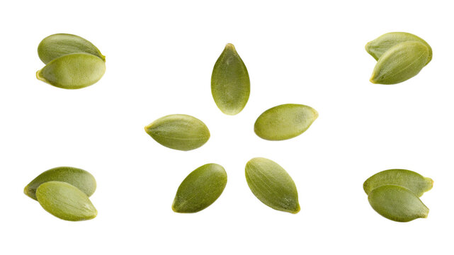 close-up showcasing arrangement of nutritious green pumpkin seeds highlighting healthy eating, natural snacks, raw ingredients for vegan lifestyle benefits, healthy - Powered by Adobe
