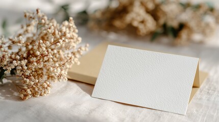 Watercolor Paint Christmas card frame gold Metallic Elegant handmade painting bush