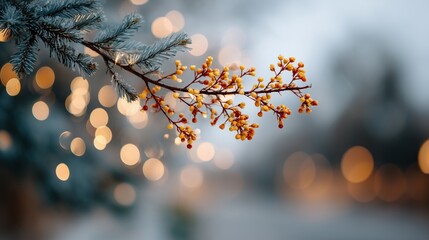 xmas bokeh