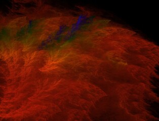 Imaginatory fractal abstract background Image