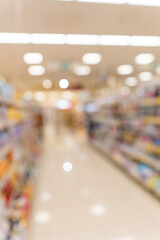 ショッピングモールの柔らかいボケ感背景｜販促バナーやECサイト用デザインに最適