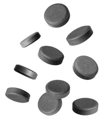 charcoal tablets for detoxification treatment offering holistic health and wellness and relief from indigestion with natural activated carbon benefits