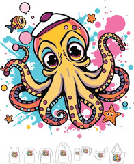 sea, illustration, Clipart, Design, world, 