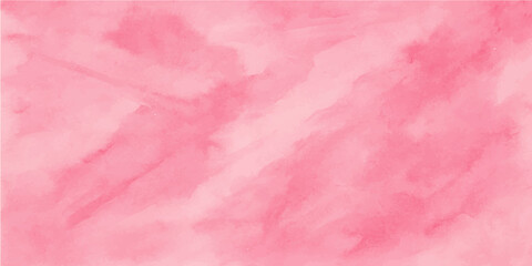 Fototapeta premium Abstract watercolor pink background with soft focus, featuring a pastel paint texture and a light, soft fabric design for a romantic backdrop