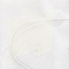 High-res scan of masking tape, transparent tape and torn paper textures for collage, craft and design projects. Organic handmade surfaces, realistic details for professional backgrounds and overlays.