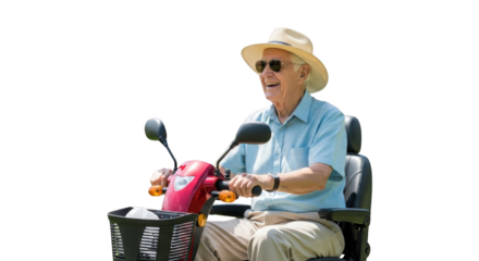Smiling scene showing man, senior, elderly in modern environment with natural lighting for modern branding and lifestyle representation