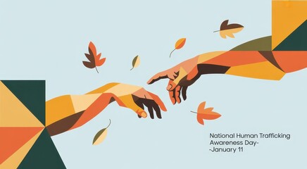 national human trafficking awareness day poster
