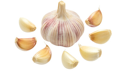 Elevate your culinary creations with vibrant garlic cloves, perfect for adding authentic flavor to any dish and enhancing recipes, for chefs and foodies