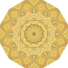Mandala. Ethnic ornament. Centered pattern. Kaleidoscope. Oriental style motifs. Abstract lines. For textiles, prints, phone cases. Design fabric, decorative paper, web design. For tile, furniture.