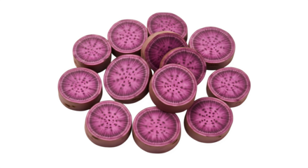 Broken Heart with Symbolic Objects 3d rendered, isolated on transparent background