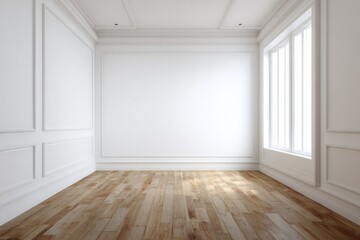 Fototapeta premium empty room background with a copy space