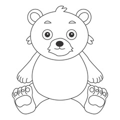 bear Cartoon Icon