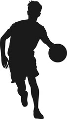Creative design of basketball player