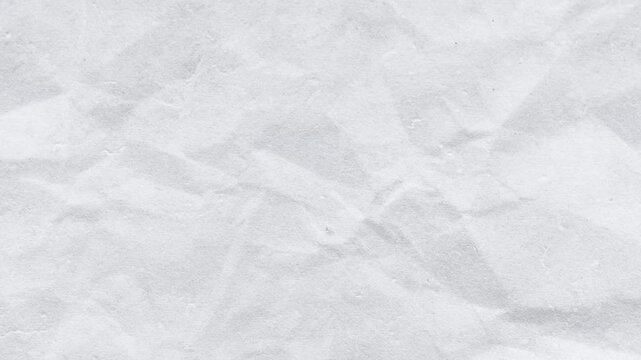 Background paper texture stop motion animation.A seamless loop animation of a white wrinkled paper texture. Perfect for creative projects.