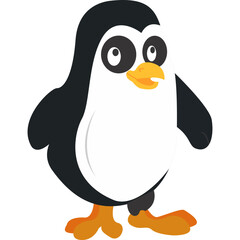 Penguin Cartoon Icon