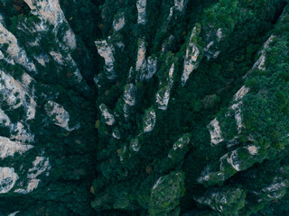 Beautiful landscape in Zhangjiajie, China