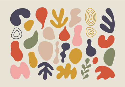 Abstract Graphic Shape Vector Set