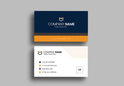 Company Business Card Template