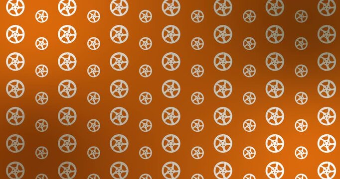 Steering wheel vector pattern 