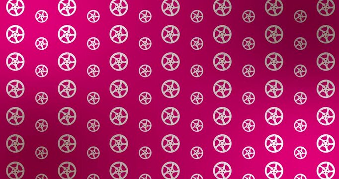 Steering wheel vector pattern 