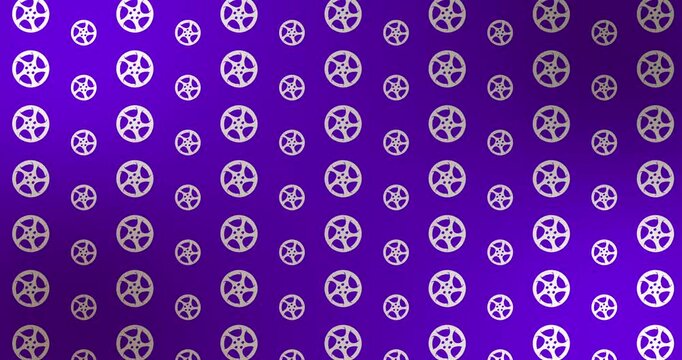 Steering wheel vector pattern 