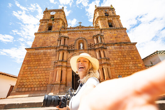 Church of the Immaculate Conception in Barichara, Colombia