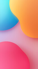 minimalist colorful background lines curves and abstract shapes, perfect use for graphic design, backdrop or wallpaper, graphic resource