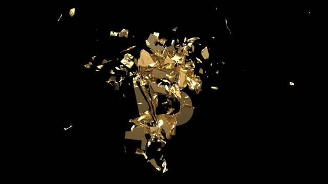Bitcoin Smash - 3d Simulation nad Rendering