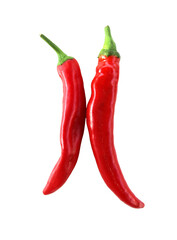 Two Red Chili Peppers