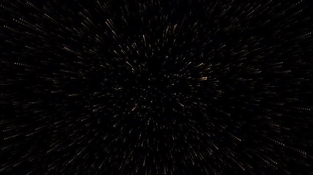 fast stars moving animation hyperspace jump accelerated jump accelerated flight through stars on solid background space jump speed of light fast moving stars stars partical zoom animation in HD.