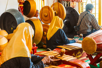 Traditional Javanese Gamelan Ensemble Performance