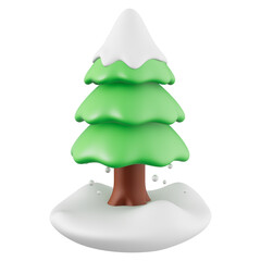 christmas tree on white without BG