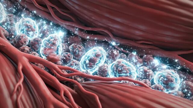 Increased physical endurance, through muscle fibers contracting smoothly with efficient oxygen flow