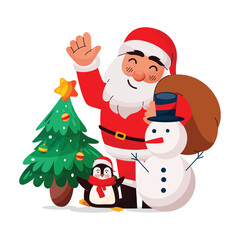 Merry Christmas Background Design