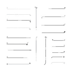 Elegant divider elements for modern design projects, adding a minimalist touch with subtle details, perfect for websites, presentations, and creative layouts