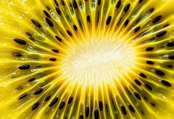 Close-up of vibrant kiwi fruit texture, revealing fuzzy skin and juicy flesh,  antioxidants,  healthy eating