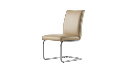 Modern beige accent chair