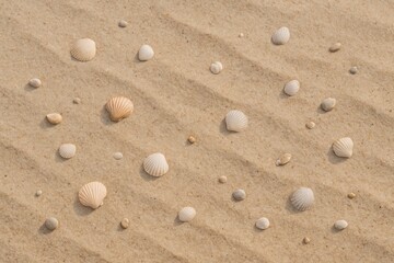 Beach Sand with Seashells