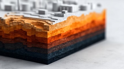 Renewable feedstock preprocessing facility visualization showing moisture content data and throughput capacity overlay.